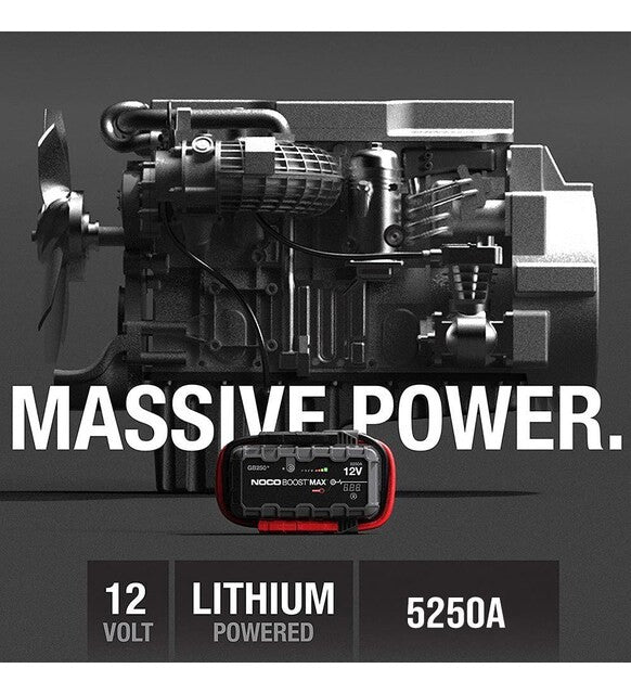 NOCO BOOST MAX GB250+ 5250A Литиево-йонно стартово устройство
