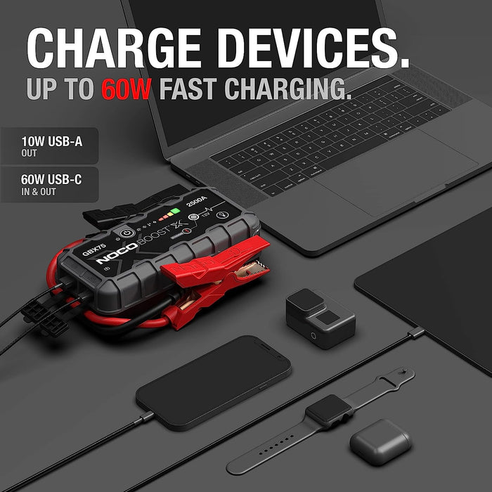 NOCO GBX75 vehicle jump starter 2500 A