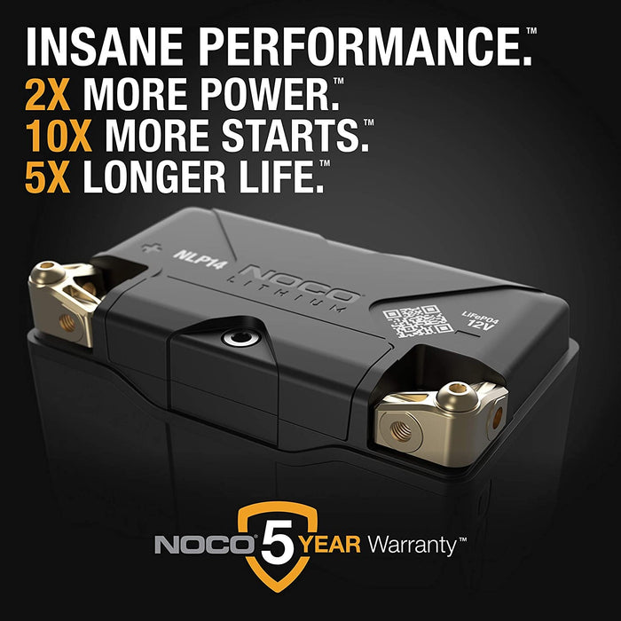 Rechargeable Lithium Iron Phosphate Battery NOCO NLP14