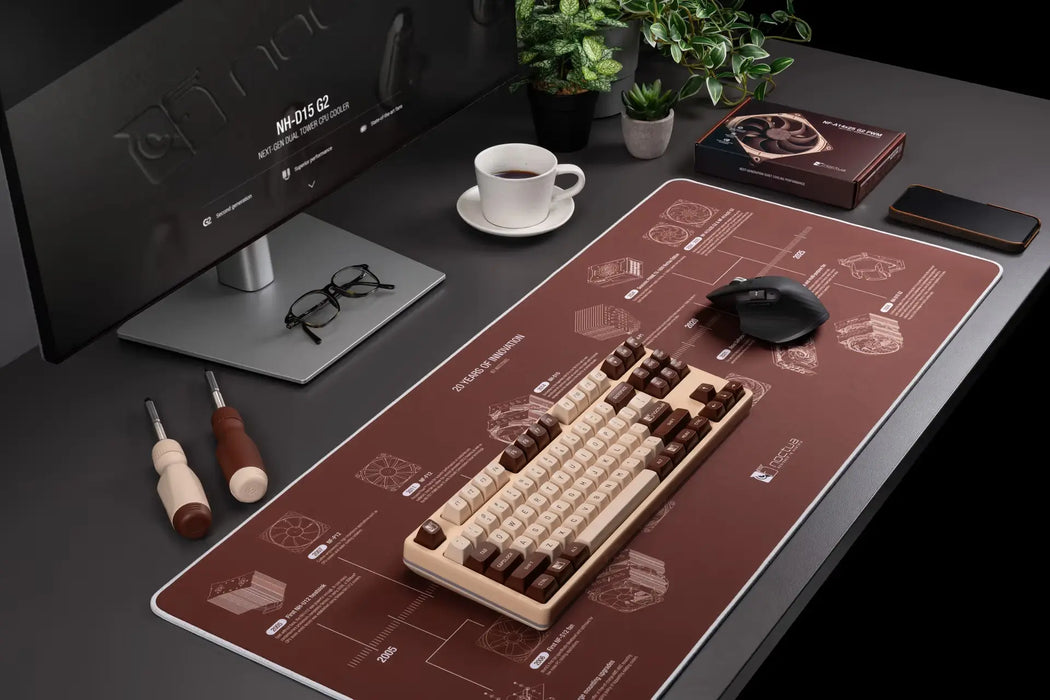 Noctua NP-DM3 Anniversary Deskmat Mouse Pad - 900 x 400 x 4 mm