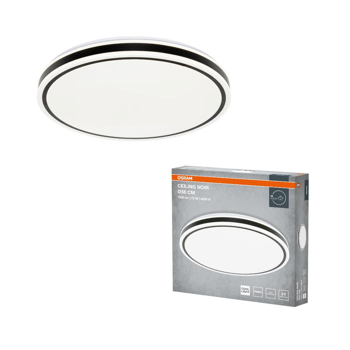 LED CEILING NOIR OSRAM 72W 4000K Ф56CM