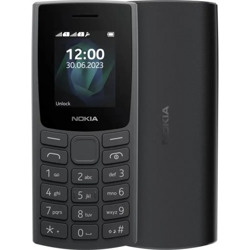 Nokia 105 2023 Dual Sim Charcoal Mobile Phone - Мобилни телефони<<<Телефони и таблети<<<TechMart