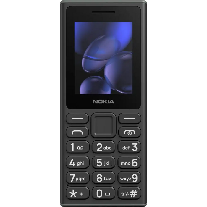 Nokia 105 DS Black 2025 Mobile Phone - Мобилни телефони<<<Телефони и таблети<<<TechMart