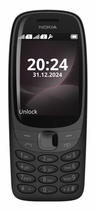 Mobile phone Nokia 6310 DS Black 2025
