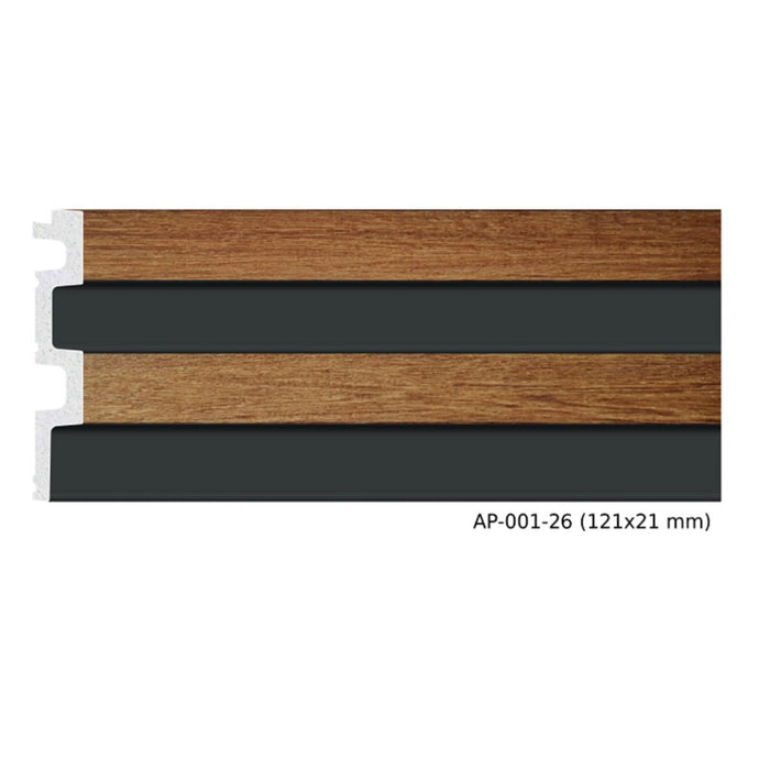 ДЕКО ПАНЕЛ SLAT WALL URBAN 120X2,6M 1БР