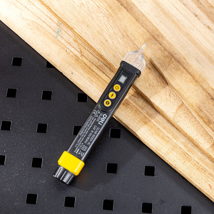 Non-contact voltage tester Deli Tools EDL8011 12/48-1000V AC (black) - Measuring tools<<<Tools<<<InnproXML