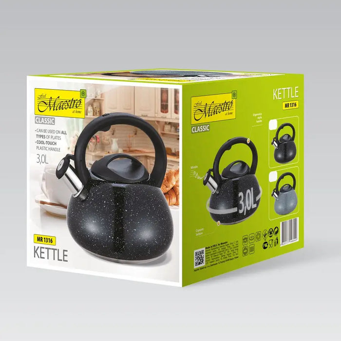 Non-electric kettle MAESTRO MR-1316 black - Non-electric kettlesAGD-CZN<<<Home Appliance - ProductsAGD<<<ActionPL