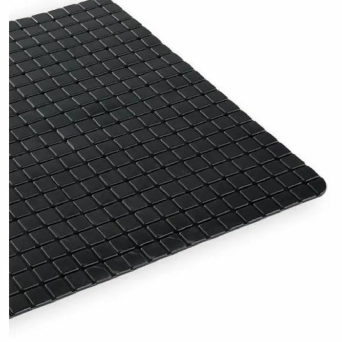 Non-Slip Bath Mat TODAY HOY - UTILITY 40 x 60 cm Black PVC - Баня<<<Дом Градина<<<BigBuy&&&Завеси и килими<<<Баня<<<Дом