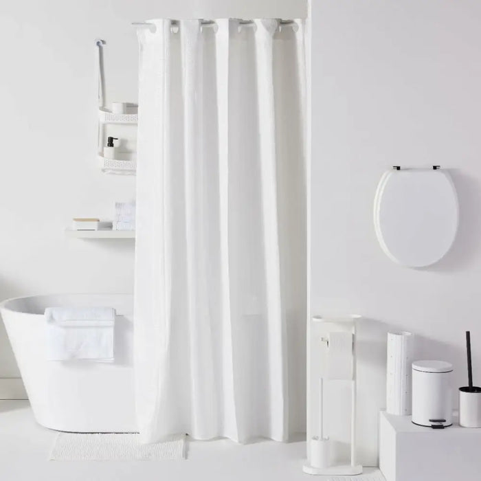 Non-Slip Bath Mat TODAY HOY - UTILITY 40 x 60 cm White polypropylene - Баня<<<Дом Градина<<<BigBuy&&&Завеси и