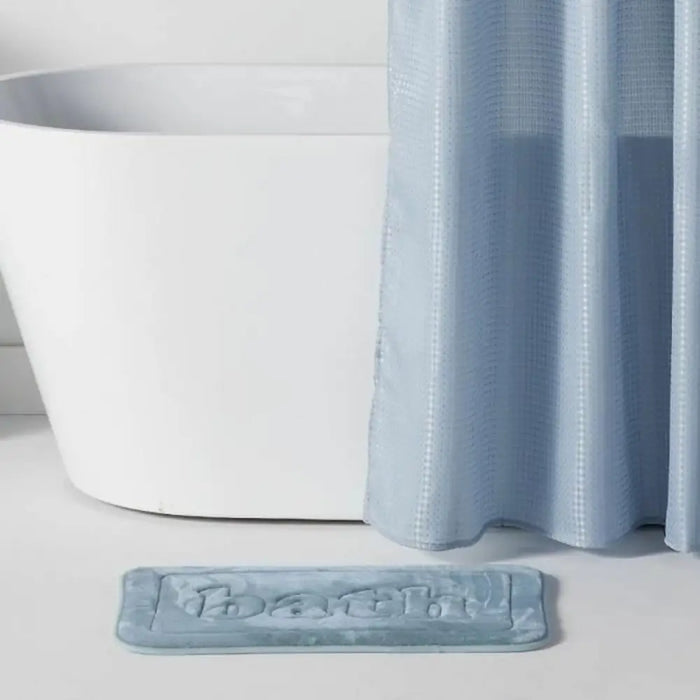 Non-Slip Bath Mat TODAY UTILITY Blue 40 x 60 cm - Баня<<<Дом Градина<<<BigBuy&&&Завеси и килими<<<Баня<<<Дом