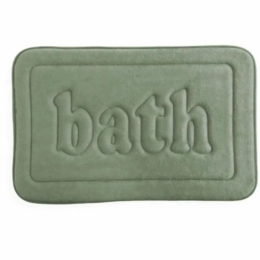 Non-Slip Bath Mat TODAY UTILITY Green 40 x 60 cm - Баня<<<Дом Градина<<<BigBuy&&&Завеси и килими<<<Баня<<<Дом