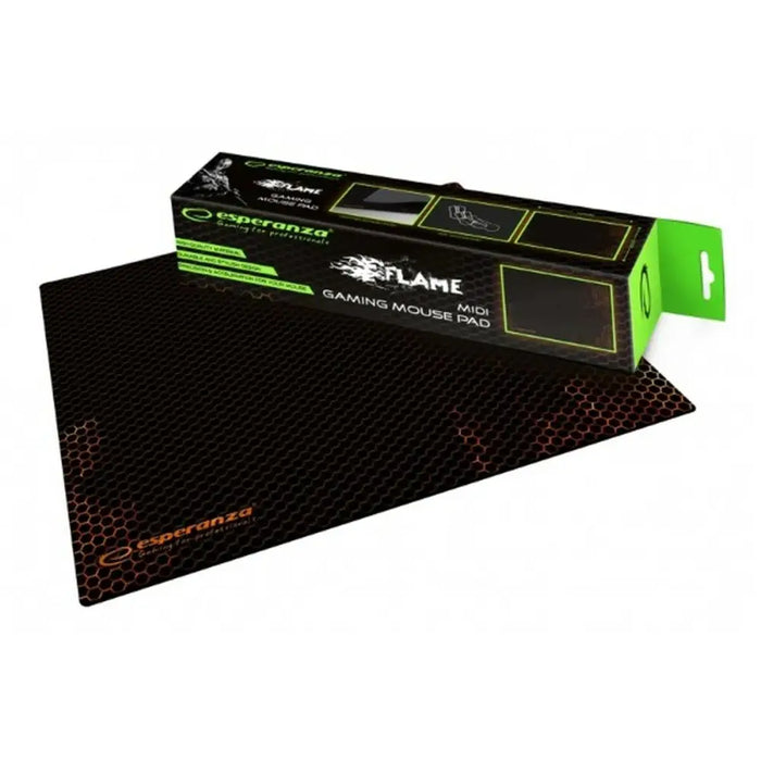 Non-slip Mat Esperanza EGP101R Black Orange Printed - Гейминг Мишка и Подложка за Мишка<<<Компютър Игри<<<Компютри|