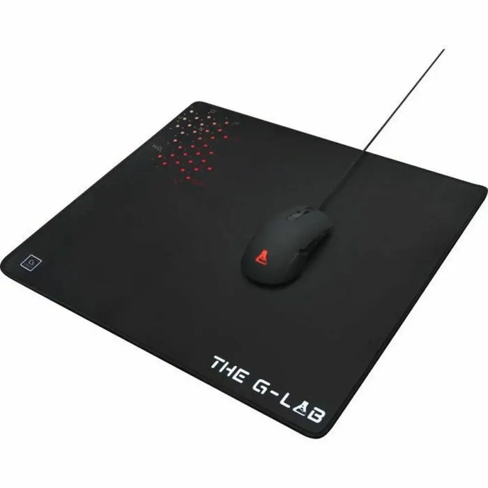 Non-slip Mat The G-Lab PAD CAESIUM Black 45 x 40 cm - Компютър Игри<<<Компютри| Електроника<<<BigBuy&&&Гейминг Мишка и