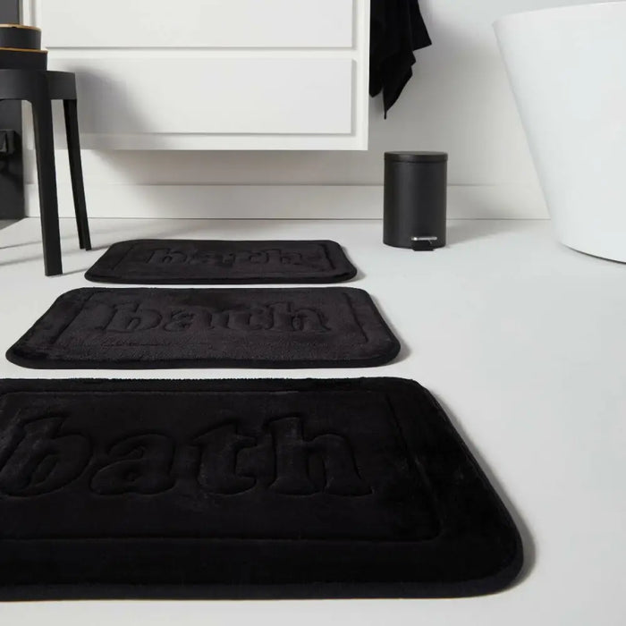 Non-slip Mat TODAY Black - Баня<<<Дом Градина<<<BigBuy&&&Завеси и килими<<<Баня<<<Дом Градина<<<BigBuy