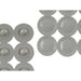 Non-slip Shower Mat Berilo Grey PVC 6 x 38 x 6 cm 6 x 36 x 6 cm 68 x 36 x 1 cm (6 Units) - Баня<<<Дом
