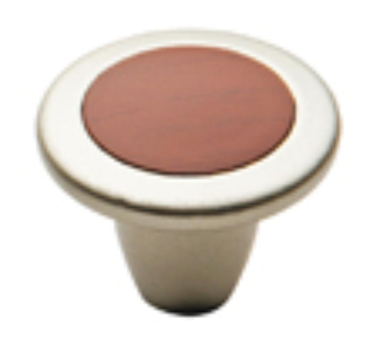 FURNITURE HANDLE KNOB WITH PEAR PEARL NICKEL