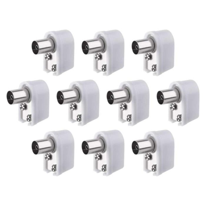 TV SOCKET 90° FEMALE FOR COAXIAL EMOS