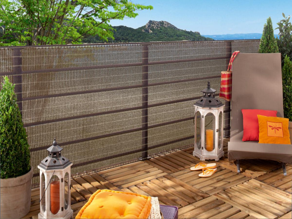 DECORATIVE NETTING 1M/5M BROWN