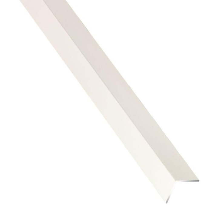 PVC CORNER PROFILE 19.5X19.5MM/1M WHITE MAT