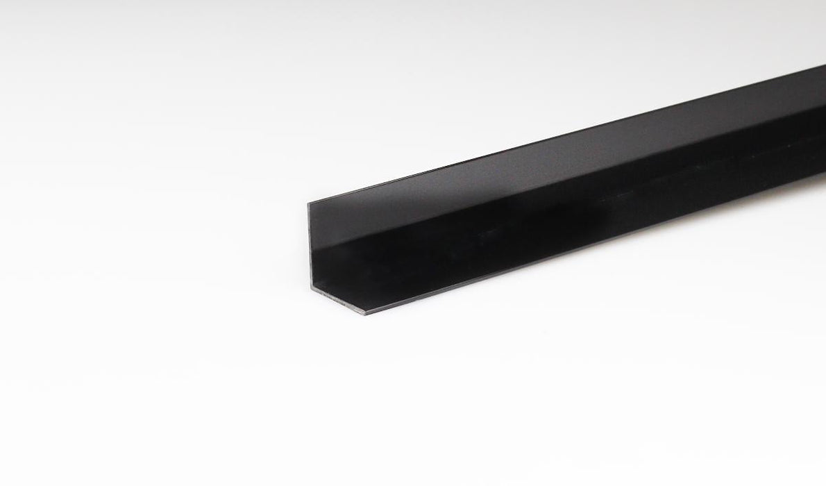 PVC CORNER PROFILE 20X20MM/1M BLACK SATIN