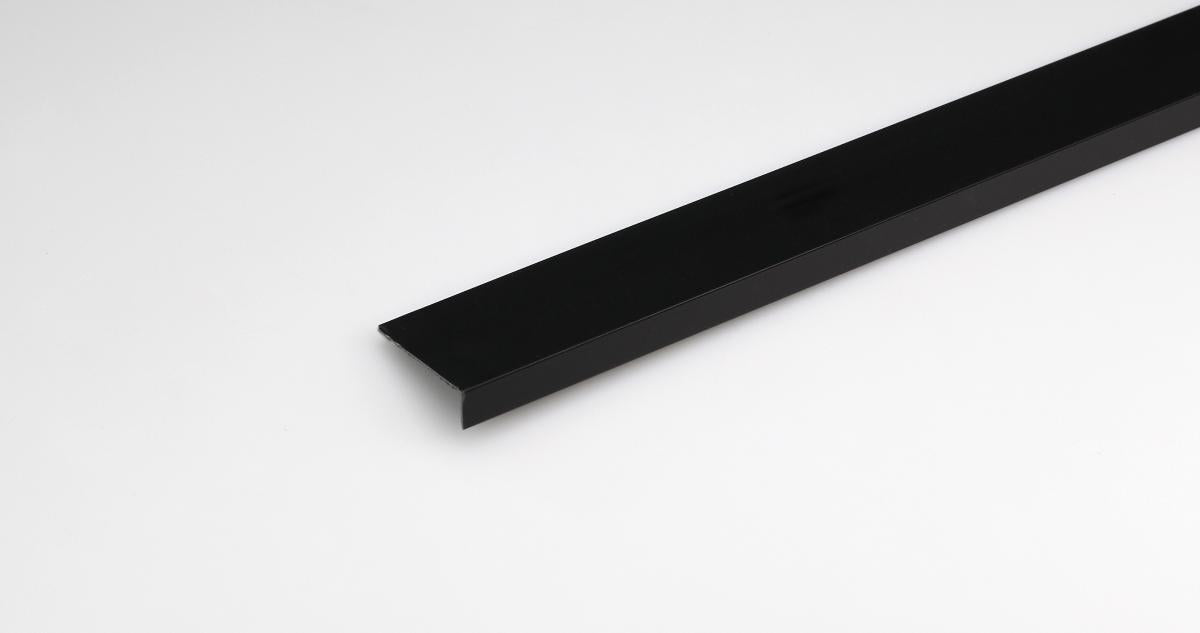 PVC CORNER PROFILE 25X20MM/1M BLACK SATIN