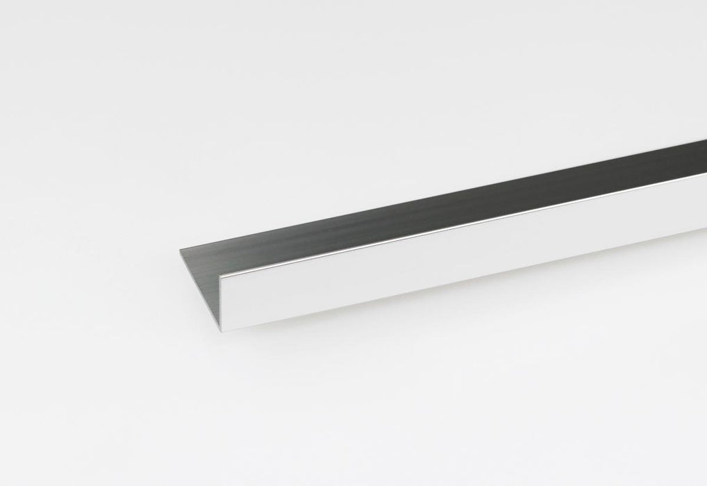 CORNER PROFILE 15X10MM/1M STAINLESS STEEL