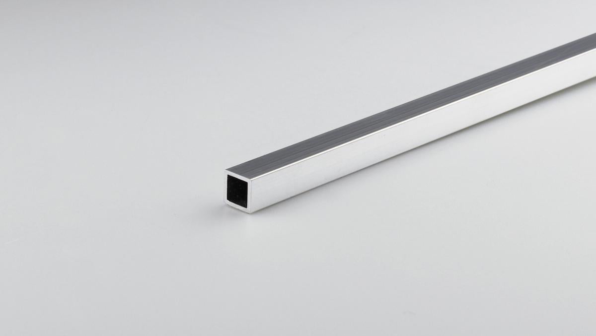 SQUARE PROFILE 20X20MM/1M STAINLESS STEEL