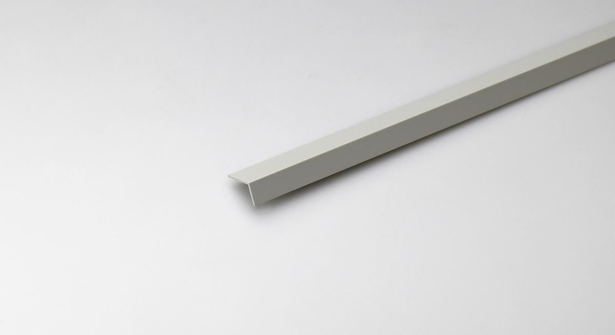 PVC CORNER PROFILE 40X10MM/2.6M GRAY SATIN