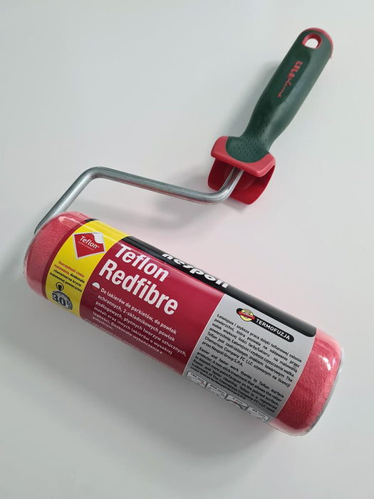 ROLLER TEFLON REDFIBER 25CM
