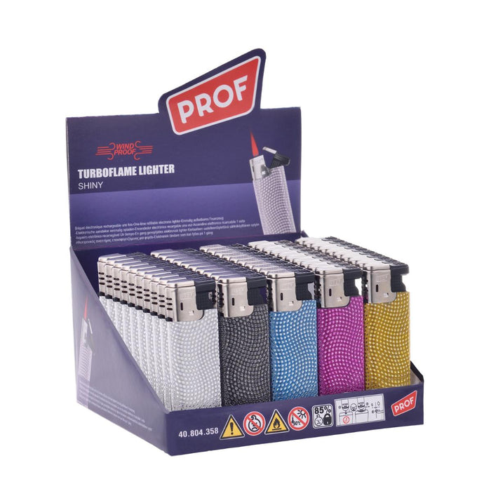 PROF SHINY EFFECT WINDPROOF LIGHTER