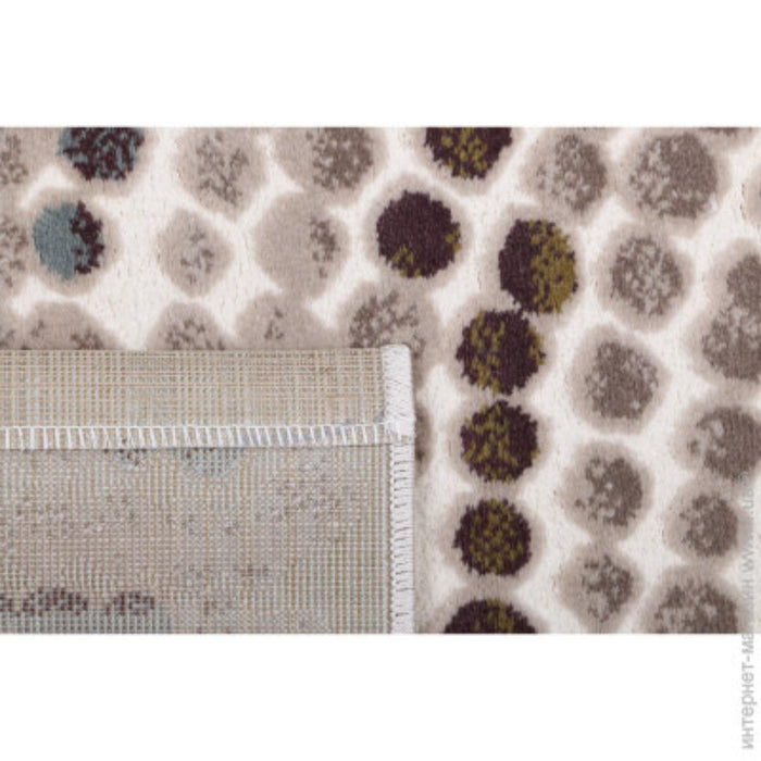 CARPET BOHO COLORED DOTS 160X230CM