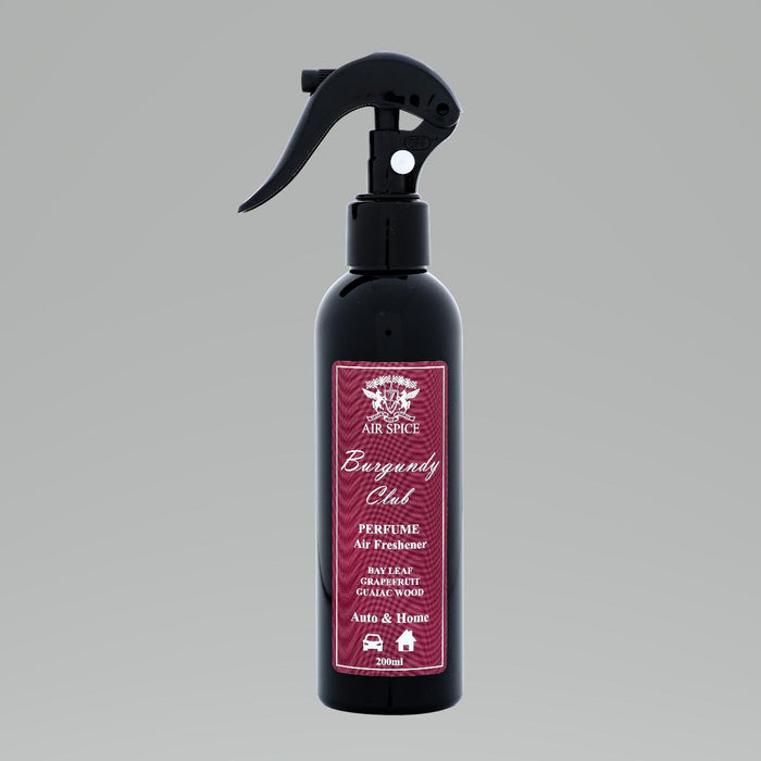 BURGUNDY CAR PERFUME SPRAY