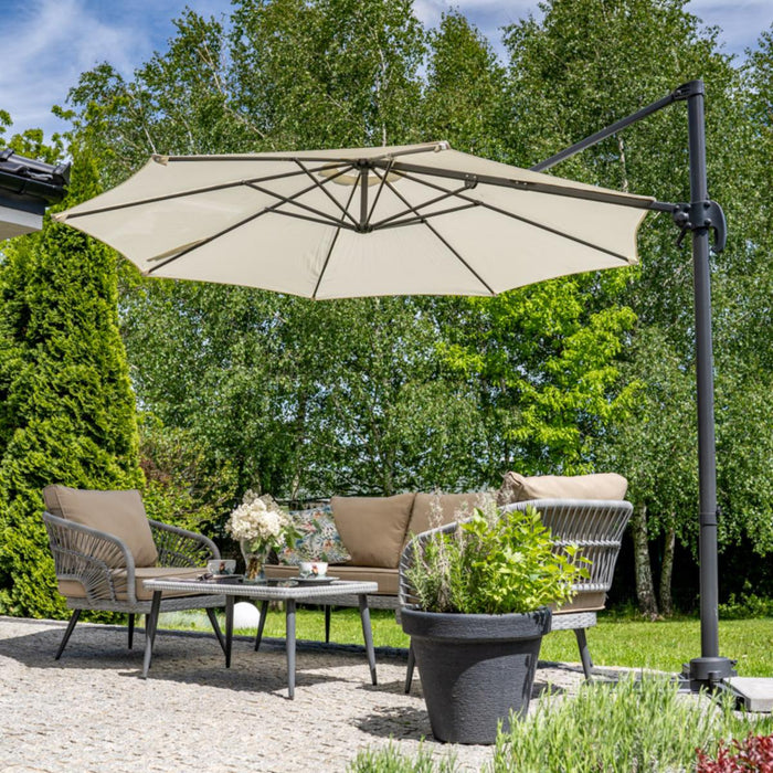 UMBRELLA EXCENTER KAZUAR 3M BEIGE