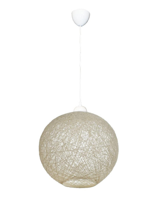 KNIT PENDANT F350 1XE27 CREAM