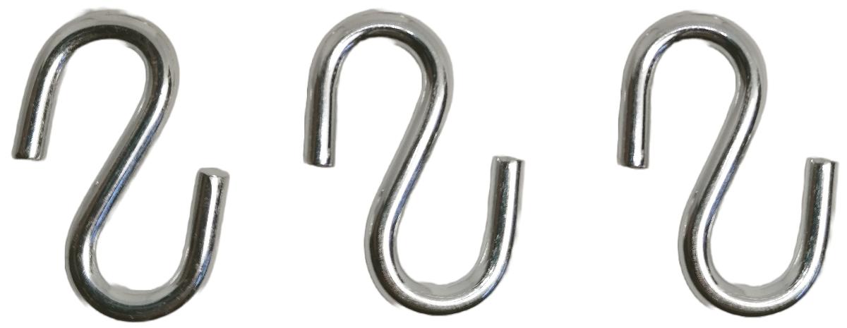 HOOK "S"-SHAPED 4MM BMONTAGE 3PCS