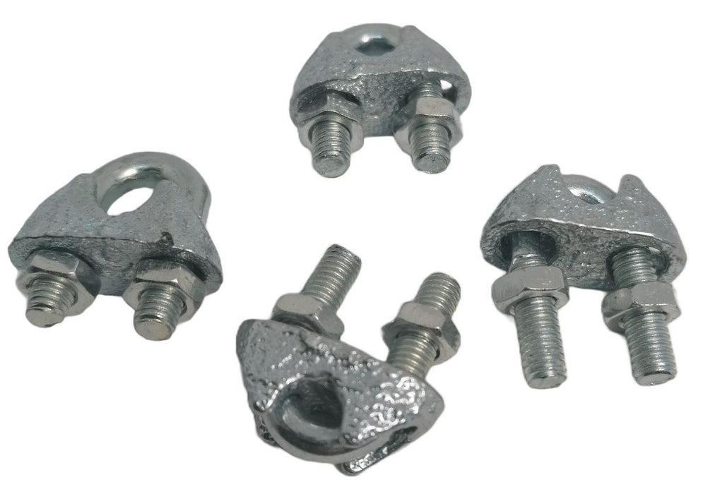 CLAMP FOR STEEL ROPE 5MM BMONTAGE 4PCS