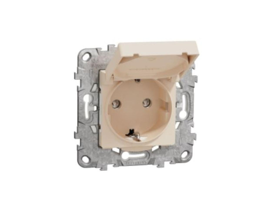 CONTACT SHUKO UNICA IP44 IVORY