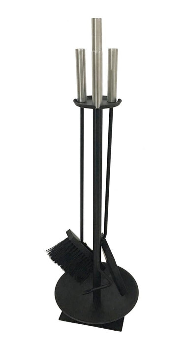 FIREPLACE ACCESSORIES 4 PIECES 15x15xH61CM