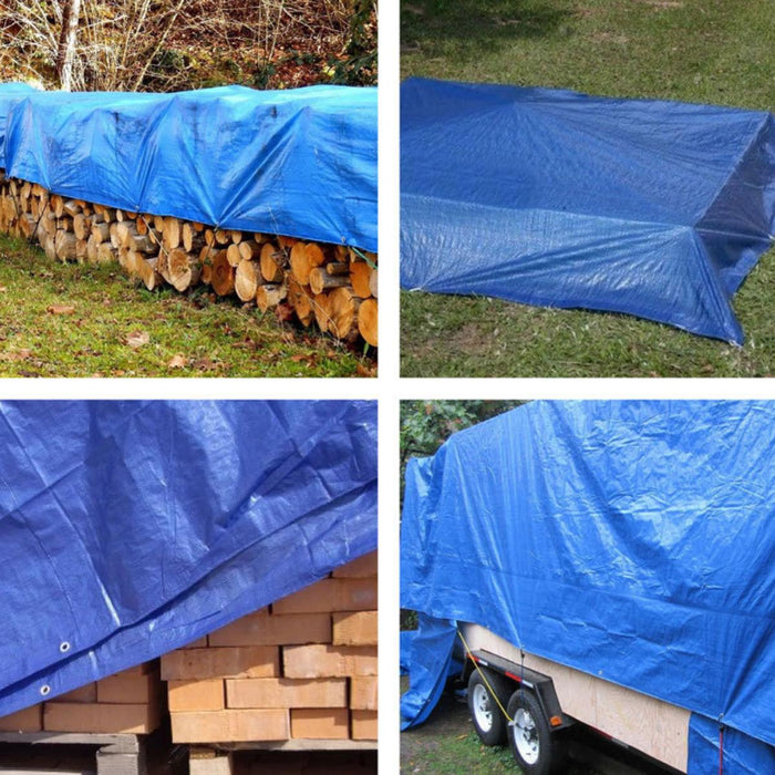 CANVAS STANDARD 3X5M. 50 GR/M2 - BLUE