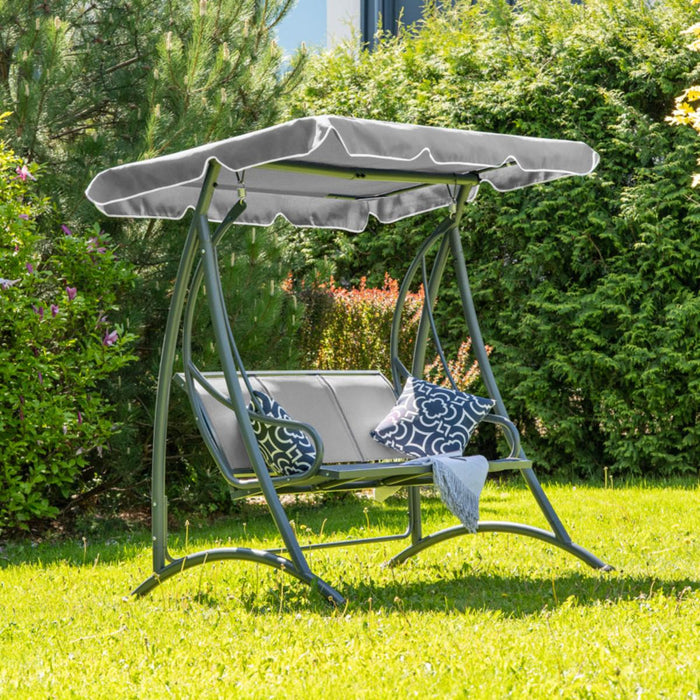 ROCKING BENCH VIKTORIA GRAY
