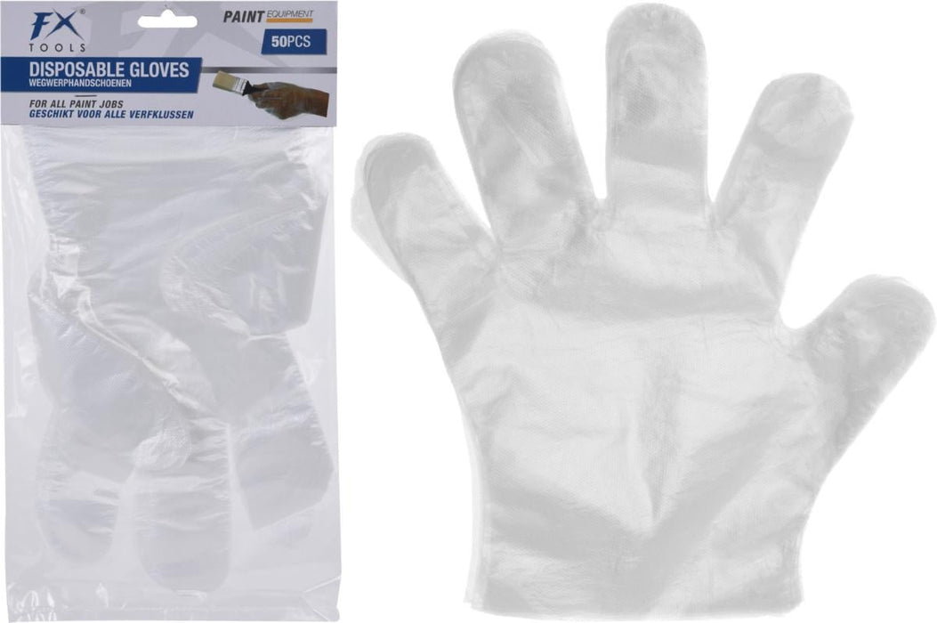 DISPOSABLE GLOVES 50PCS