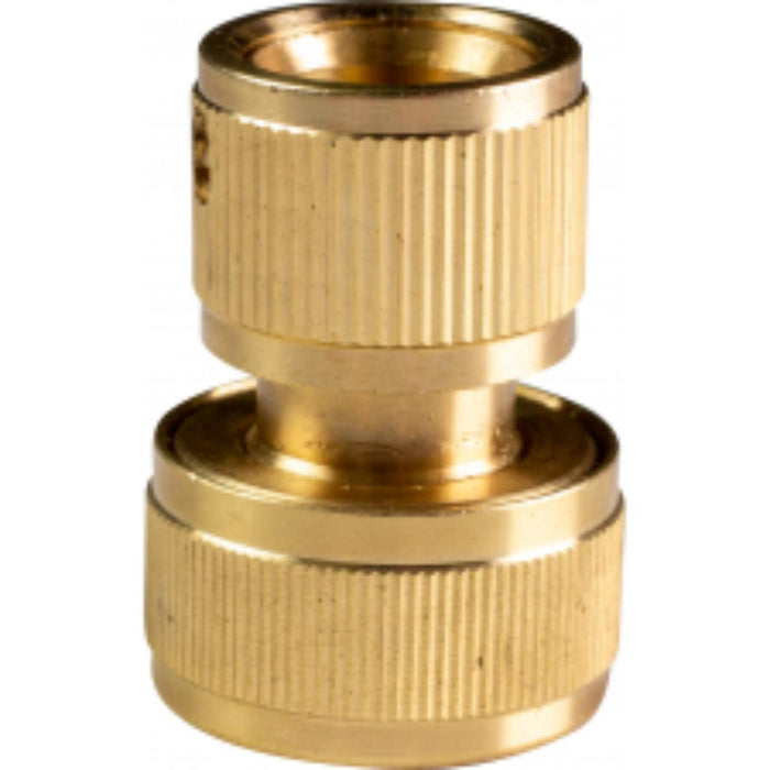 CONNECTOR FOR HOSE 3/4'' STOPPER BRASS T
