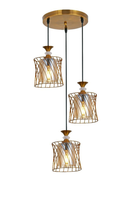 CHANDELIER LU 3XE27 MAX 60W