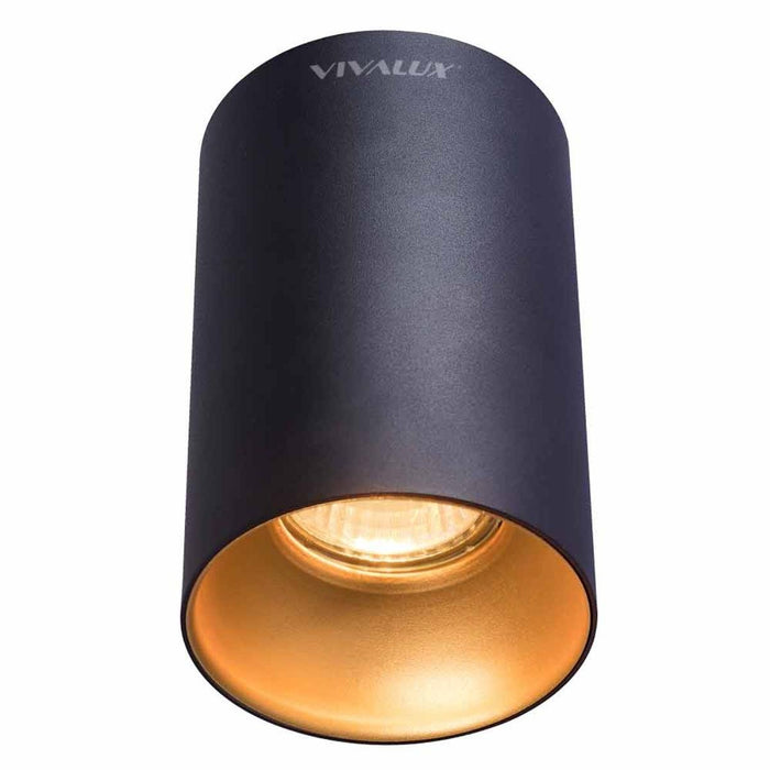LUNA OUTDOOR MOUNTING GU10 230V BLACK/GOLD