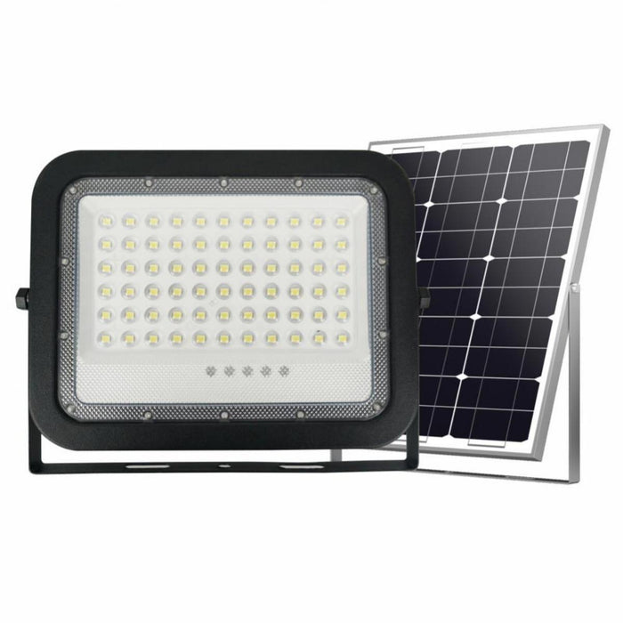 LED FLOODLIGHT 3000LM WITH SOLAR PANEL