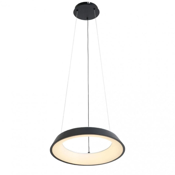 LED CHANDELIER LULEA 15W 3 BLACK LIGHTEX