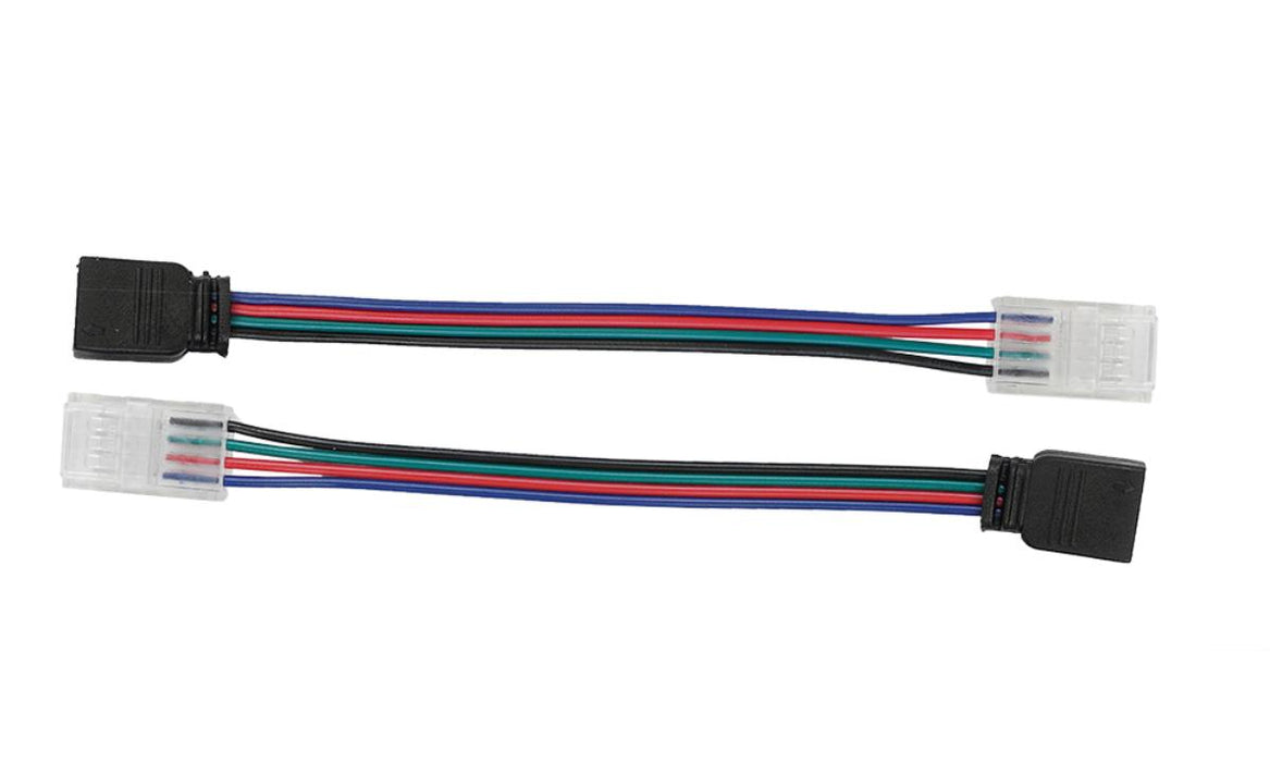 CONNECTOR WITH FEMALE SOCKET 4PIN RGB 10MM
