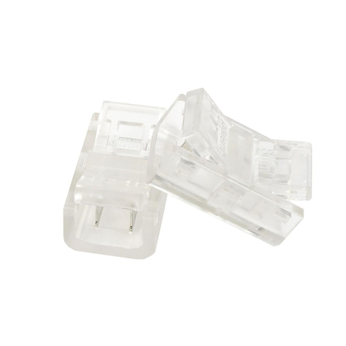 STRAIGHT CONNECTOR 2PIN FOR ONE COLOR 8MM 2PCS