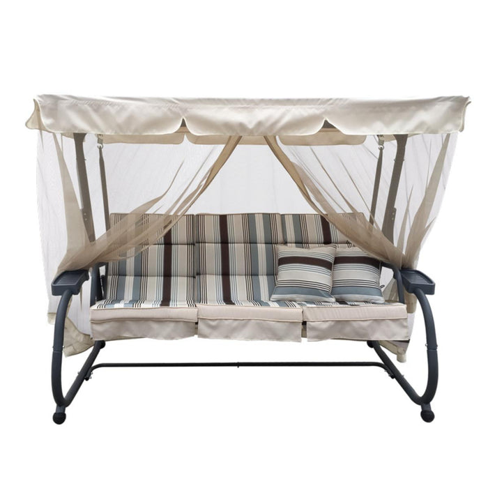 INES BENCH SWING WITH MOSQUITO NET