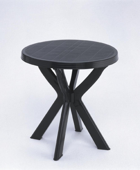 TABLE ROTONDO ANTHRACITE f70X72CM